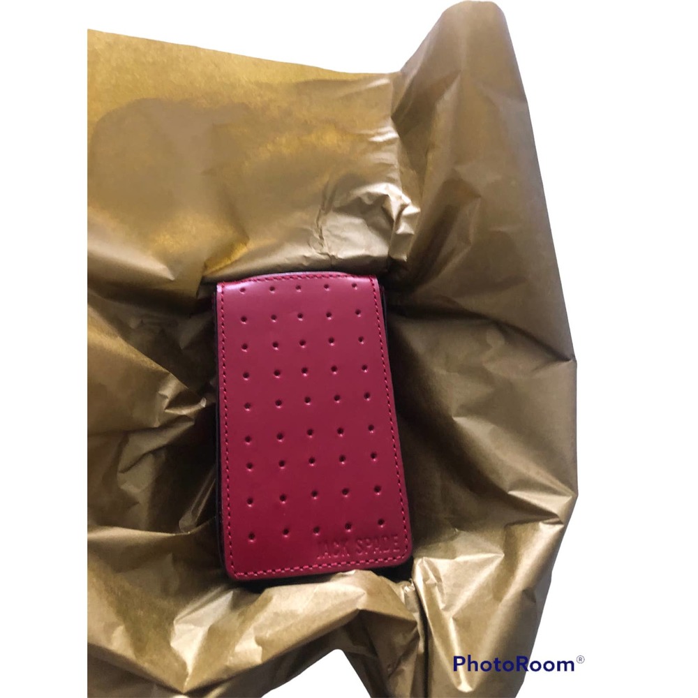 JACK SPADE Mini IPod Case Red #661550317125